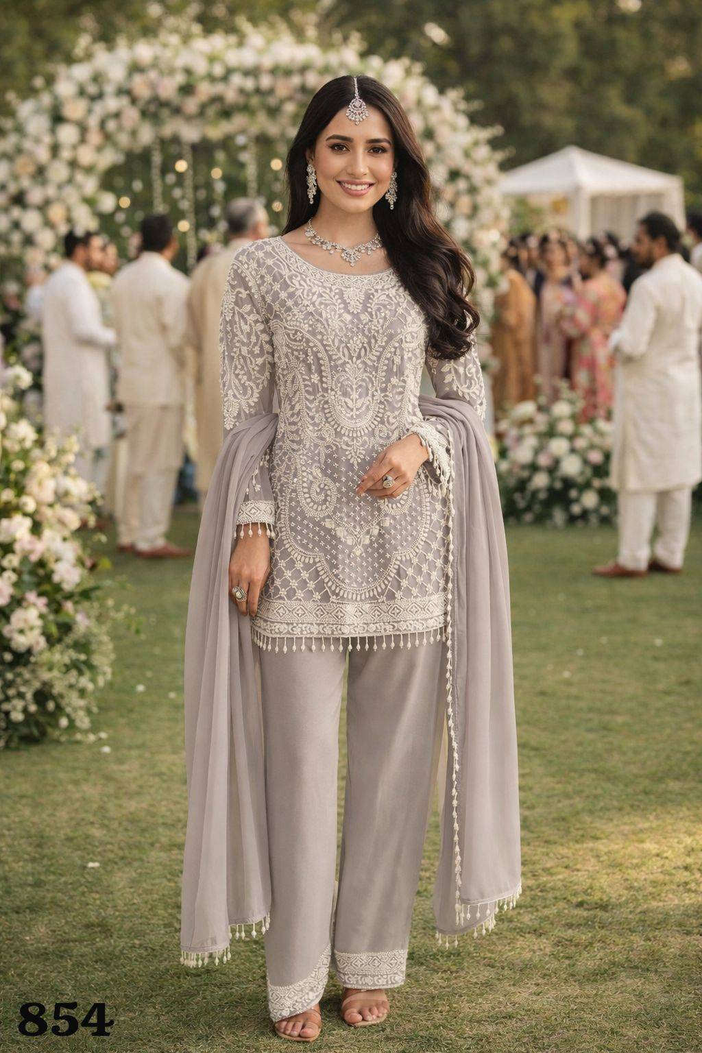 Mrudangi Beads Salwar kameez wholesale market in India